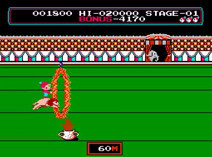 Circus Charlie (J) - Nintendo / Famicom - Online Emulators